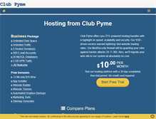 Tablet Screenshot of clubmipyme.com